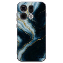 Fekete szilikon tok az alábbi mobiltelefonokra OPPO Find X9 - Luna