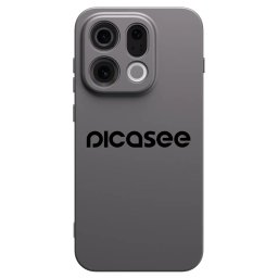 Fekete szilikon tok az alábbi mobiltelefonokra OPPO Find X9 - Picasee - new logo - black