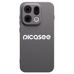 Fekete szilikon tok az alábbi mobiltelefonokra OPPO Find X9 - Picasee - new logo - white