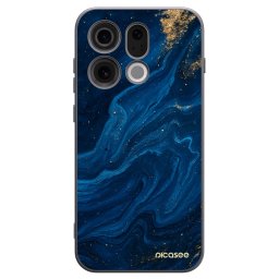 Fekete szilikon tok az alábbi mobiltelefonokra OPPO Find X9 - Blue