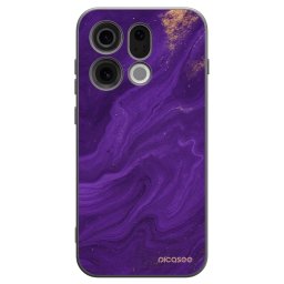 Fekete szilikon tok az alábbi mobiltelefonokra OPPO Find X9 - Purple