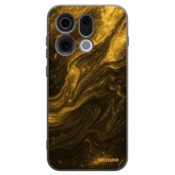 Fekete szilikon tok az alábbi mobiltelefonokra OPPO Find X9 - Black