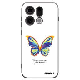 Fekete szilikon tok az alábbi mobiltelefonokra OPPO Find X9 - Diamanty White