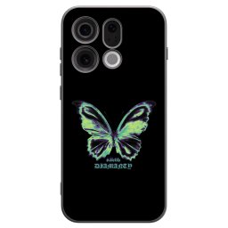 Fekete szilikon tok az alábbi mobiltelefonokra OPPO Find X9 - Diamanty Blue