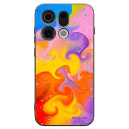 Fekete szilikon tok az alábbi mobiltelefonokra OPPO Find X9 - Bubbles