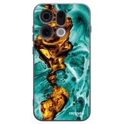 Fekete szilikon tok az alábbi mobiltelefonokra OPPO Find X9 - Goldsky