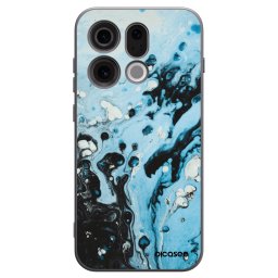 Fekete szilikon tok az alábbi mobiltelefonokra OPPO Find X9 - Organic blue