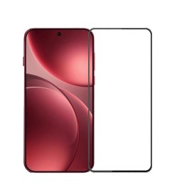 3D üvegfólia kerettel az alábbi mobiltelefonokra OPPO Find X9 - fekete