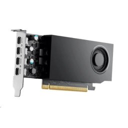 DELL NVIDIA RTX A1000 8 GB GDDR6 teljes magasságú PCIe 4.0x8 4 mDP grafikus kártya 8 GB GDDR6
