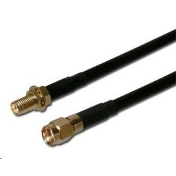 Koaxiális WLAN antenna hosszabbító SMA hím fordított - SMA nőstény fordított, 10m