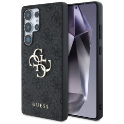 Guess Big 4G Logo Classic Logo Samsung Galaxy S25 Ultra kemény hátlap tok, fekete