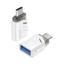 XO adapter (USB aljzat - Type-C, OTG) FEHÉR Huawei Nexus 6P, LG G5 (H850) , Google Pixel XL