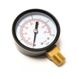Nyomásmérő óra 0-100 psi 1/4"