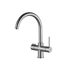 Konyhai csaptelep víztisztítóhoz 4-utas klasszik dizájn - inox
