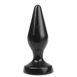 Plug Classic M - prmium anlszex eszkz, 13 x 5,3 cm, fekete
