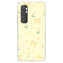 Átlátszó szilikon tok az alábbi mobiltelefonokra Xiaomi Mi Note 10 Lite - Honey Blossom