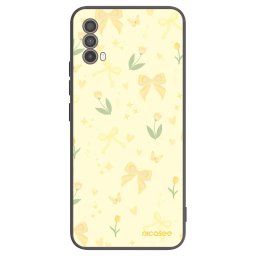 Fekete szilikon tok az alábbi mobiltelefonokra Motorola Moto E40 - Honey Blossom