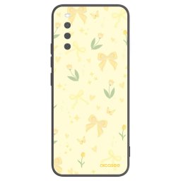 Fekete szilikon tok az alábbi mobiltelefonokra Sony Xperia 10 III - Honey Blossom