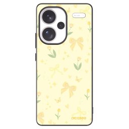 Fekete szilikon tok az alábbi mobiltelefonokra Xiaomi Redmi Note 13 Pro+ 5G - Honey Blossom
