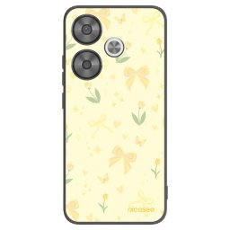 Fekete szilikon tok az alábbi mobiltelefonokra Xiaomi Poco F6 - Honey Blossom