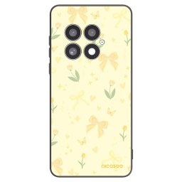 Fekete szilikon tok az alábbi mobiltelefonokra OnePlus 13 5G - Honey Blossom