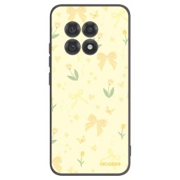 Fekete szilikon tok az alábbi mobiltelefonokra OnePlus 13R 5G - Honey Blossom