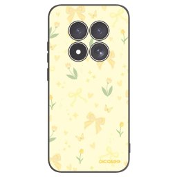 Fekete szilikon tok az alábbi mobiltelefonokra Xiaomi Redmi Note 15 Pro 4G - Honey Blossom