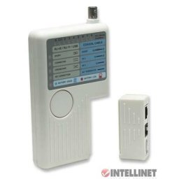 Intellinet kábeltesztelő, 4 az 1-ben, RJ11, RJ45, USB és BNC
