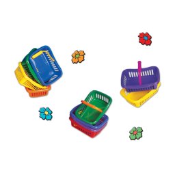 Mini játék kosár gyerekeknek - vegyes színek (710)