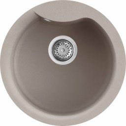 ELLECI - Mosogatótálca Ego ROUND G43 Tortora
