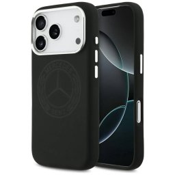 tok Mercedes szilikon Vintage Logo MagSafe iPhone 17 Pro iPhone 17 Pro-hoz fekete