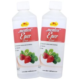 M-gel „Mentes” eper öntet édesítőszerrel DUO 2X500 g