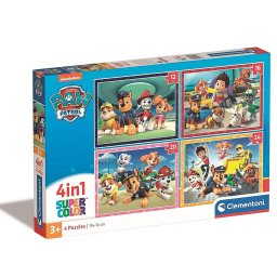 Clementoni Mancs Őrjárat Bridge 4 az 1-ben puzzle