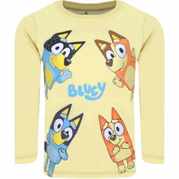 Bluey Let's Do Yellow gyerek hosszú póló, felső 4 év / 104 cm