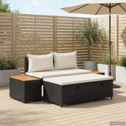 vidaXL Kültéri kanapé szett 4 -Seater 4 db 55 x 30 x 39 cm