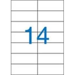 Címkék 105x42,4mm 2 sor 14 címke laponként 100 lap Victoria
