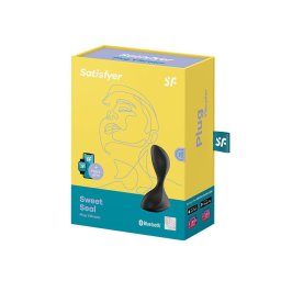 Satisfyer - Sweet Seal anál vibrátor (fekete) (APP-os)