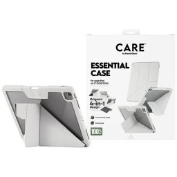 Care by PanzerGlass Y hajtogatott tok iPad Air 13" (2024/2025) világosszürke tokhoz