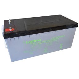 Leaftron LTG12-200 12V/200Ah zselés akkumulátor