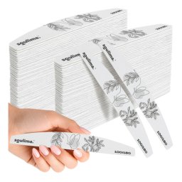 Soulima slim 100/180 körömreszelő, 100 db-os csomagban, hajó formában