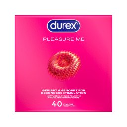 Durex - Pleasure Me óvszer (40 db)
