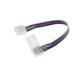Optonica Rugalmas vezetékes toldó RGB+W led szalaghoz 5 érintkezős / AC6618