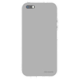 Átlátszó szilikon tok az alábbi mobiltelefonokra Apple iPhone 5/5S/SE - Stone