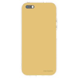 Átlátszó szilikon tok az alábbi mobiltelefonokra Apple iPhone 5/5S/SE - Canary Crystal
