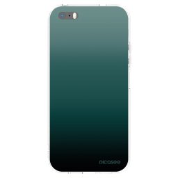 Átlátszó szilikon tok az alábbi mobiltelefonokra Apple iPhone 5/5S/SE - Verdant Fade