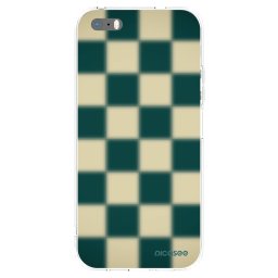Átlátszó szilikon tok az alábbi mobiltelefonokra Apple iPhone 5/5S/SE - Shadow Chess