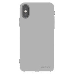 Átlátszó szilikon tok az alábbi mobiltelefonokra Apple iPhone X/XS - Stone