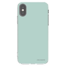 Átlátszó szilikon tok az alábbi mobiltelefonokra Apple iPhone X/XS - Pastel Charm