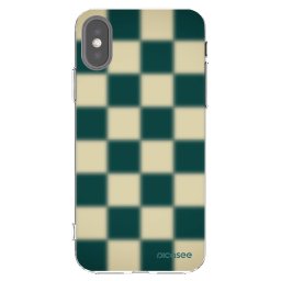 Átlátszó szilikon tok az alábbi mobiltelefonokra Apple iPhone X/XS - Shadow Chess