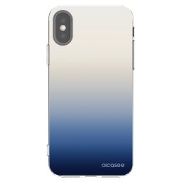 Átlátszó szilikon tok az alábbi mobiltelefonokra Apple iPhone X/XS - Gravity Fade